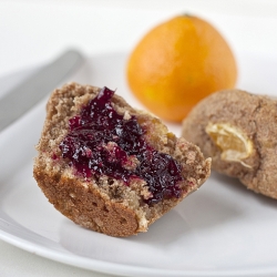 Clementine Walnut Muffins