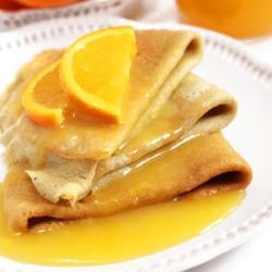 Gluten-FreeChristmas Crepes Suzette