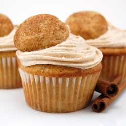 Snickerdoodle Cupcakes