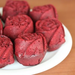 Red Velvet Cupcake Roses