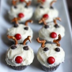 Rudolph the Reindeer Cupcakes