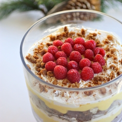 Eggnog Gingerbread Trifle