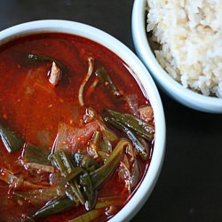 Korean Green Onion Beef Soup