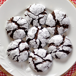 Chocolate Crinkle Cookies