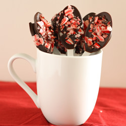 Chocolate cCovered Spoons