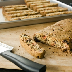 Peppermint Mocha Biscotti