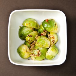 Brussel Sprouts with Garlic & Cumin