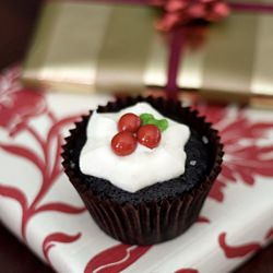 Peppermint Mocha Cupcakes