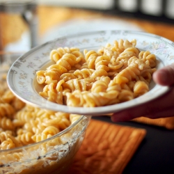 Easy-As-Pie Pumpkin Rotini – Vegan