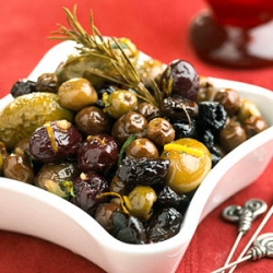 Herb Baked Olives