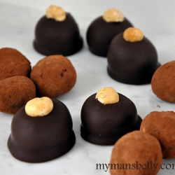 Dark Chocolate Truffles