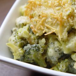 Cheesy Broccoli Gratin