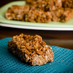 Honey Nutella Rice Krispie Treats