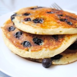 Blueberry Buttermilk Pancakes