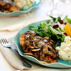 Chicken Marsala with Sage and Thyme