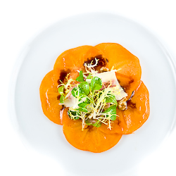 Fuyu Persimmon Carpaccio