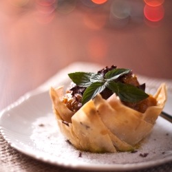 Aromatic Basket with Pumpkin