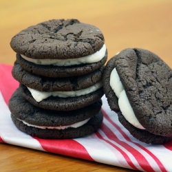 Homemade Peppermint Oreos