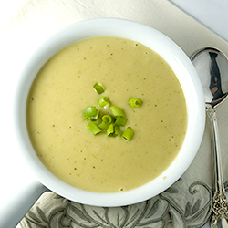 Potato Leek & Shallot Soup