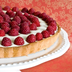 White Chocolate Raspberry Tart