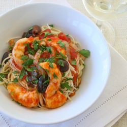 Angel Hair Pasta with Shrimp