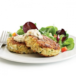 Crab Cakes w/ Spicy Remoulade