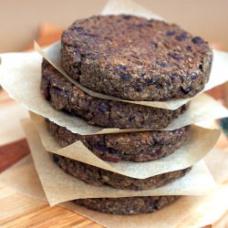 Olive Lentil Burgers