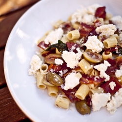 Pancetta, Sage, Ricotta Pasta