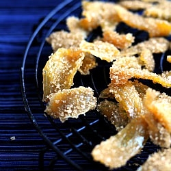 Homemade Crystallized Ginger