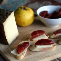 Quince & Manchego Crostini