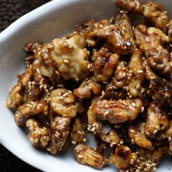 Toasted Honey Walnut w Sesame Seeds