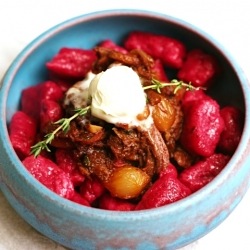 Goose Bourguignon