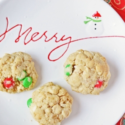 Christmas Crunch Cookies