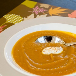 Calabaza and Butternut Squash Soup