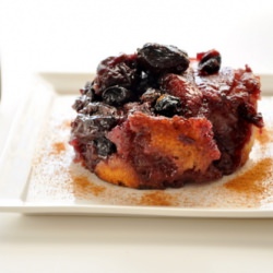 Peach Cherry Blueberry Cobbler