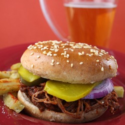 Barbecued Beef Sandwiches