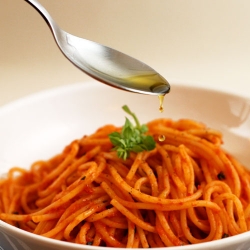 Tomato Basil Spaghetti