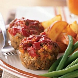 Turkey Meatloaf Muffins