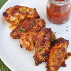 Chicken Wings with Basque Ketchup