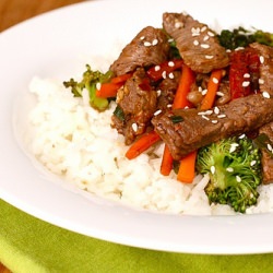 Ginger Beef Stir Fry