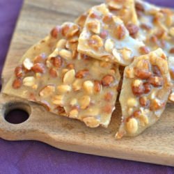 The Easiest Peanut Brittle Ever