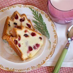 Cranberry Almond Pound Cake