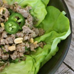 Thai Ground Pork Salad