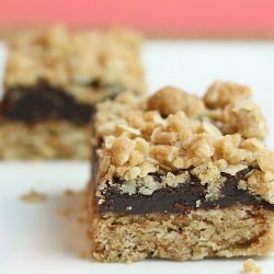 Oatmeal-Fudge Bars