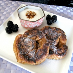 Creme Brulee Croissant French Toast