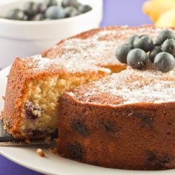 Blueberry & Lemon Tea Cake