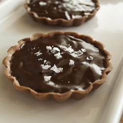 Salted Chocolate Tartlets