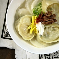 Tteokguk / Sliced Rice Cake Soup