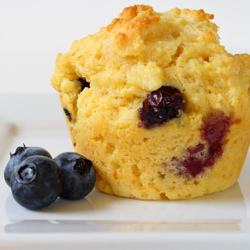 Blueberry Corn Muffins