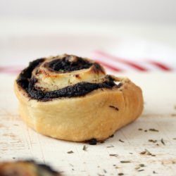 Tapenade Cream Cheese & Thyme Rolls